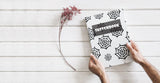 Halloween Notebook With Dark and White Cover