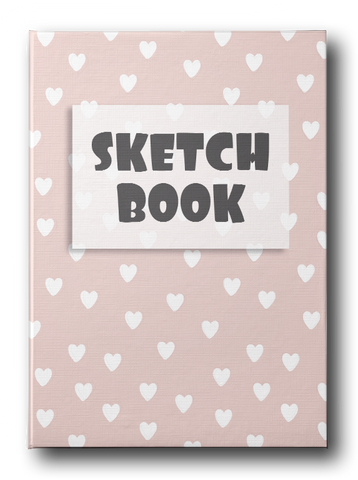 Heart Doodles Sketchbook